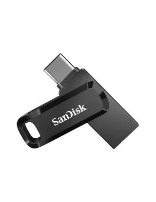 SanDisk 64GB Ultra Dual Drive Go USB Type-C Flash Drive,Black - SDDDC3-064G-G46