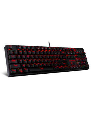 لوحة مفاتيح ألعاب ميكانيكية ريدراجون سورا مع 104 مفتاح - مفاتيح حمراء هادئة