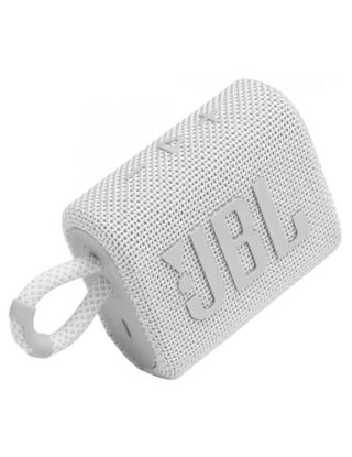 JBL Go3 Portable Waterproof Bluetooth V5.1 Speaker - White