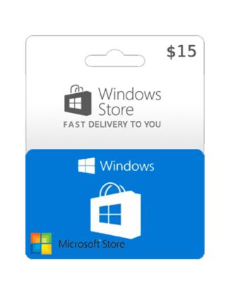 Windows Microsoft Store Card - Canadin $15