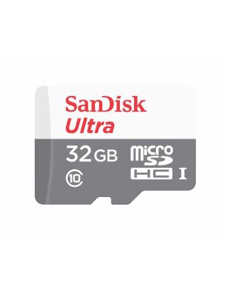 SanDisk 32GB Ultra MicroSDHC Memory Card C10 UHS-I