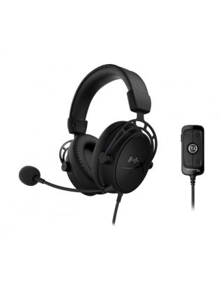 سماعة رأس الالعاب السلكية هايبركس كلاود ألفا اس-أسود ( PC, PS5, PS4)