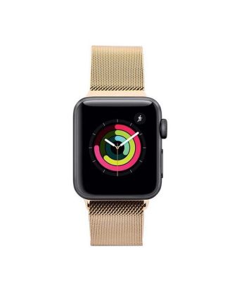 Porodo Metal Watch Band For Apple Watch 44MM / 42MM - Gold