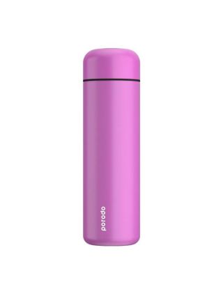 Porodo Smart Water Bottle With Temperature Indicator 500ML - Pink