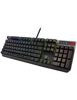 Asus ROG XA05 Strix Scope Rx Optical Mechanical Gaming Keyboard(Arabic) - ROG RX Red