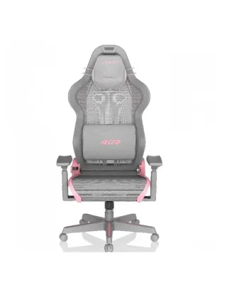 كرسي ألعاب  AIR 3 SERIES من شركة DXRACER  اللون الوردي في رمادي