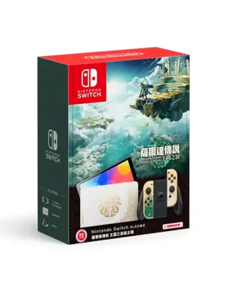 Nintendo Switch - OLED Model - The Legend of Zelda: Tears of the Kingdom Edition (Version Hong Kong)