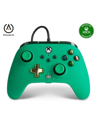 Xbox: PowerA Enhanced Wired Controller For Xbox – Green Inline