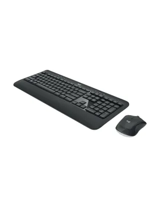 Logitech MK540 Wireless Keyboard and Mouse Combo - Black (English-Arabic)