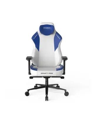 Dxracer Craft Pro Classic Gaming Chair - White/blue