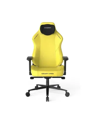 كرسي الألعاب دي إكس رازر كرافت برو كلاسيك اللون الاصفر