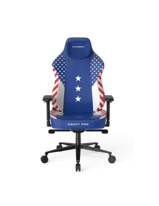 كرسي الألعاب دي إكس رازر كرافت برو  DREAM TEAM  اللون الابيض/ الأزرق