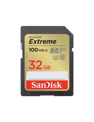 SanDisk Extreme SD UHS-I Card 32GB 4K