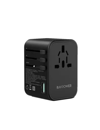 Ravpower RP-PC1034 Pd Pioneer 65 Watts 3-Port Travel Charger