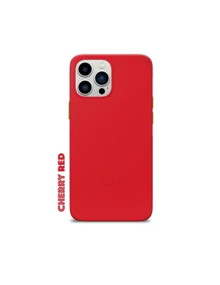 Goui Magnetic Cover For Iphone 15 Pro 6.1 Inch - Cherry Red