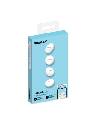 Momax Pintag Find My Tracker (4pack) - White