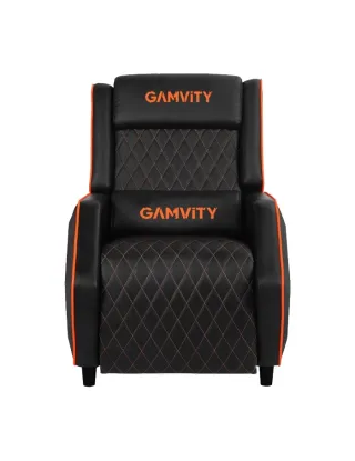 أريكة الألعاب RANGER  من شركة GAMVITY  اللون البرتقالي/أسود