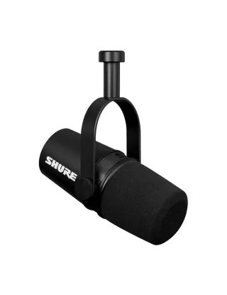 Shure Mv7x Dynamic Broadcast Microphone ( Xlr Only) – Black