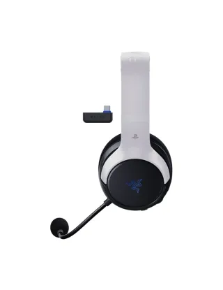 Razer Kaira Dual Wireless Gaming Headset For Pc,ps5/4 & Mobile Devices - White