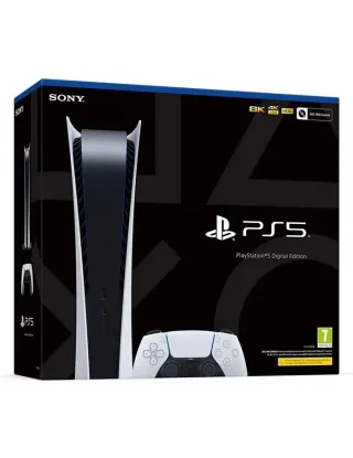 Sony Ps5 Playstation 5 Digital Console (4k 120 Hdr 8k) 825gb/go (R2) - White