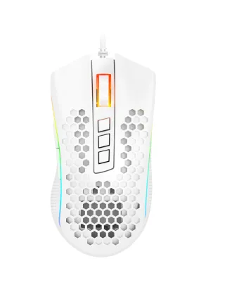 Redragon M988 Storm Elite Rgb Gaming Mouse (White)