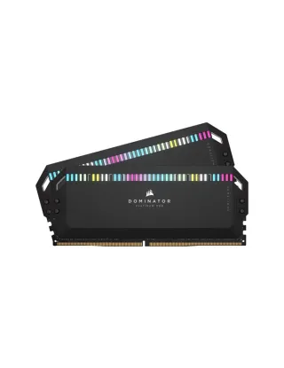 Corsair Dominator Platinum Rgb 32gb (2x16gb) Ddr5 7200mhz C34 Memory Kit - Black