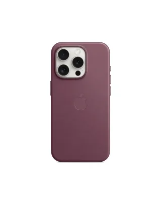 Apple Iphone 15 Pro 6.1-inch Finewoven Case With Magsafe — Mulberry