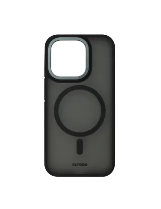 Eltoro Magsafe Arm-smoke Case For Iphone 15 Pro Max 6.7-inch - Black/gray