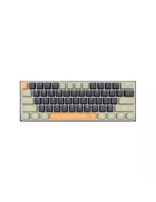 Redragon Lakshmi 60% Mechanical Gaming Keyboard - Orange-black-grey