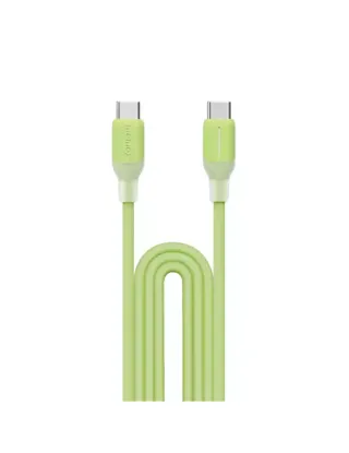 Momax 1-link Flow Cc X 60w Usb-c Cable (1.2m) - Green