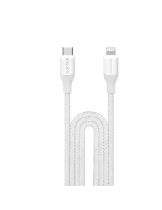 Momax 1-link Flow Cl+ Usb-c To Lightning Braided Cable (2m) - White
