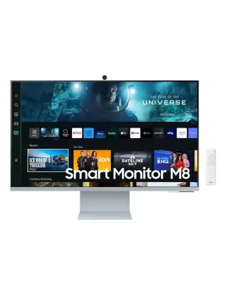 Samsung M8 32-inch Va Panel 60hz 4ms Uhd 4k Smart Monitor - Blue