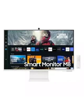 Samsung M8 32-inch Va Panel 60hz 4ms Uhd 4k Smart Monitor - White