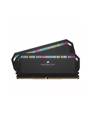 Corsair Dominator Platinum Rgb 64gb (2 X 32gb) Ddr5 Dram 6800mhz C40 Memory Kit - Black