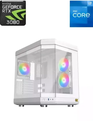 Xigmatek Cubi Type C Intel Core I7 (12th Gen) Rtx 3080 Gaming Pc - White