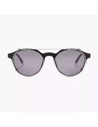 Barner Chamberi Clip-on Sunglasses - Silver Smoke