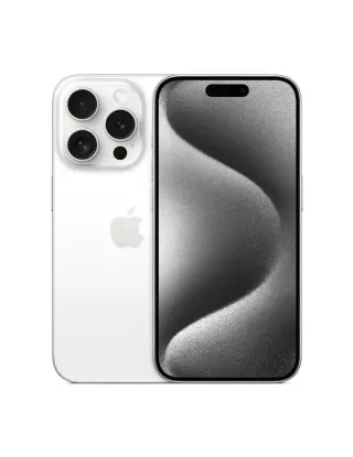 Apple Iphone 15 Pro 6.1-inch 256gb 5g White Titanium (Middle East Version)