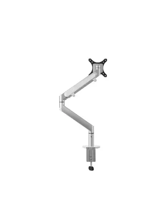 Gamvity Aluminum 2 In 1 Mount Arm For Monitor Arm & Laptop Stand Oz-1s - Silver
