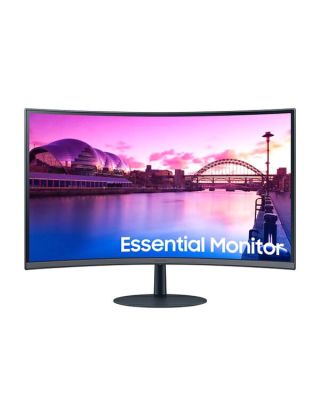 Samsung 27 Curved Monitor With 1000r Fhd 4ms/75hz/ Monitor - Black