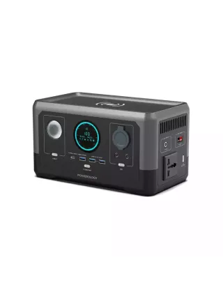 Powerology Portable Power Generator Fast Charging 76800mah 300w - Black