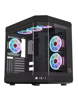 Gameon Valkyrie Series Mid Tower Gaming Case - Black