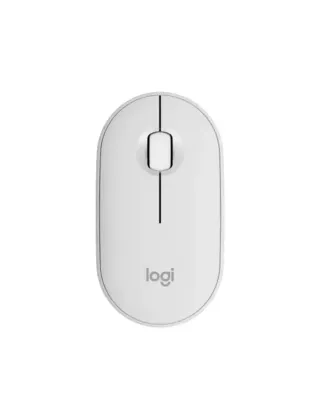 Logitech Pebble 2 M350s Wireless Bluetooth Mouse - Tonal White