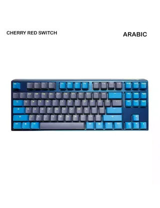 Ducky One 3 Daybreak Tkl Hot-swap Rgb 80% Mechanical Keyboard Cherry Red Switch - English/arabic