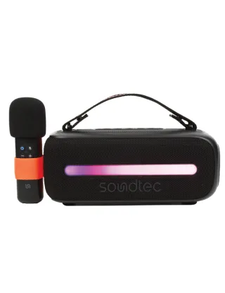 Porodo Soundtec 14w Speaker With Wirless Microphone