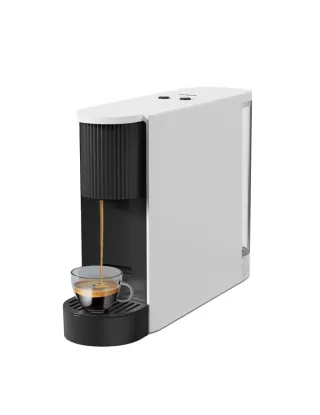 Lepresso 20 Bar Coffee Machine With 600ml Water Capacity And Capsule Storage - White