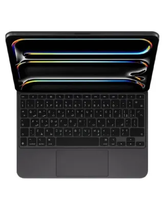 Apple Magic Keyboard For Ipad Pro 13-inch M4 - Black (English & Arabic)