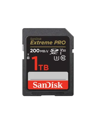 Sandisk Extreme Pro Sdxc 1tb Uhs-1 Memory Card 200mb/s