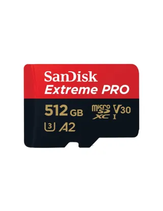 Sandisk Extreme Pro® Microsd™ Uhs-i Card With Adapter - 512gb