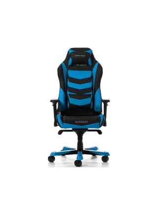 DXRacer Iron Series With Multifunctional Control Unit, 4D Armrests, Headrest And Lumbar Cushions Gaming Chair - Black/Blue