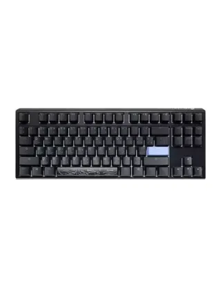 Ducky One 3 Classic Black/white Tkl Hot-swap Rgb 80% Mechanical Keyboard Cherry Brown Switch - English/arabic